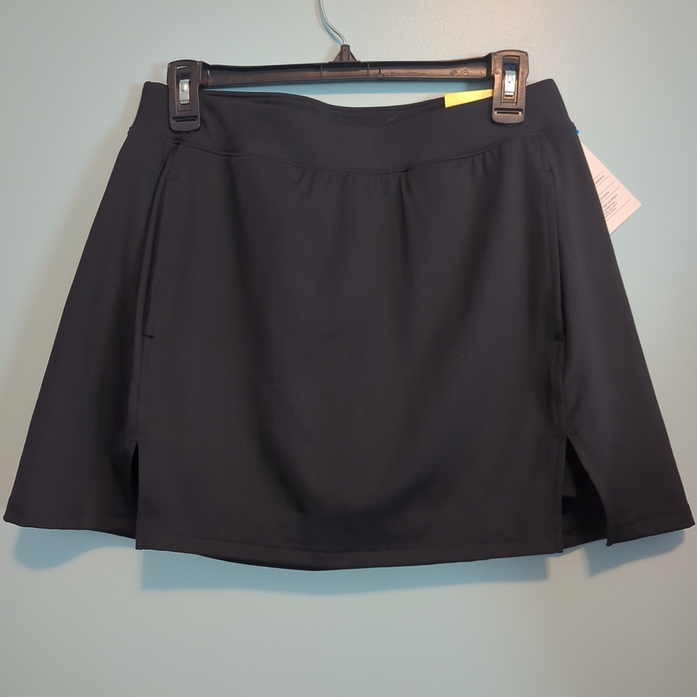 All In Motion Black Active Skort For Golf Pickleball Tennis
